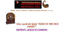 Desktop Screenshot of holyghostspeak.com